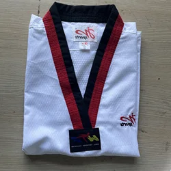 Tkd Dobok Performance Ultra Light Respirável Taekwondo Uniforme para Crianças, Homens e Mulheres, Treinamento de Verão