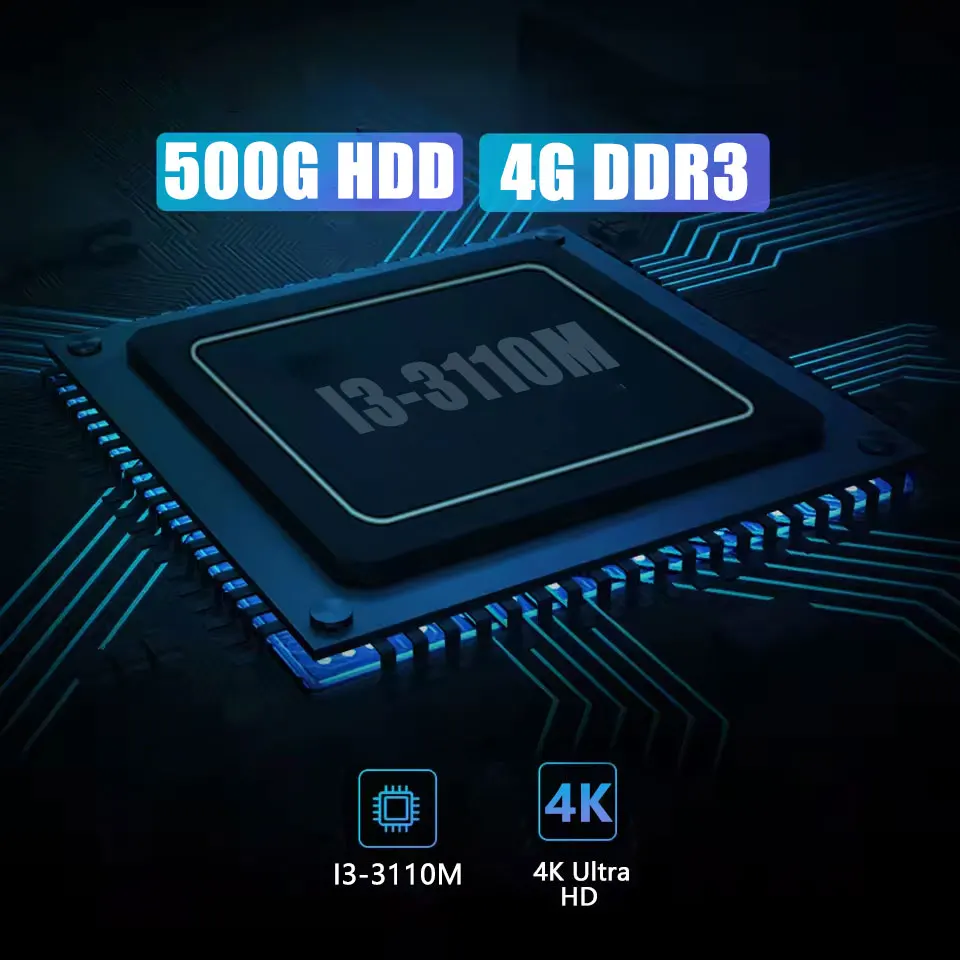 وحدة تحكم فائقة X3 التوصيل والتشغيل على التلفزيون I3-3110M وحدة تحكم ألعاب 1T HDD 70000 + ألعاب لـ Wii PS2 N64 PSP GameCube N64 مقبض لاسلكي