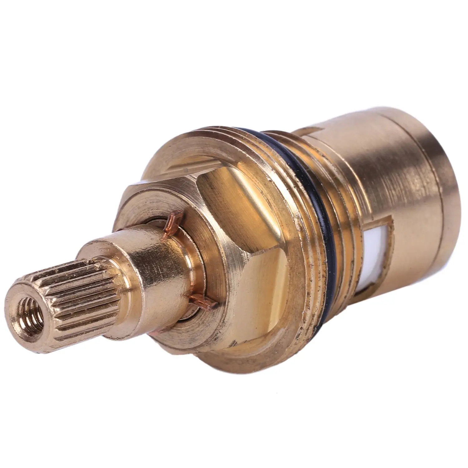 A92P 1 قطعة استبدال صمام الصنبور القرصي السيراميك النحاسي إدراج خرطوشة الغدة ربع بدوره