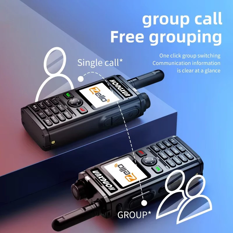 

HX T92 ZellO Высококачественная портативная рация с GPS для Bluetooth-домофона 4G POC, большой ЖК-экран, глобальный для радиоприемника