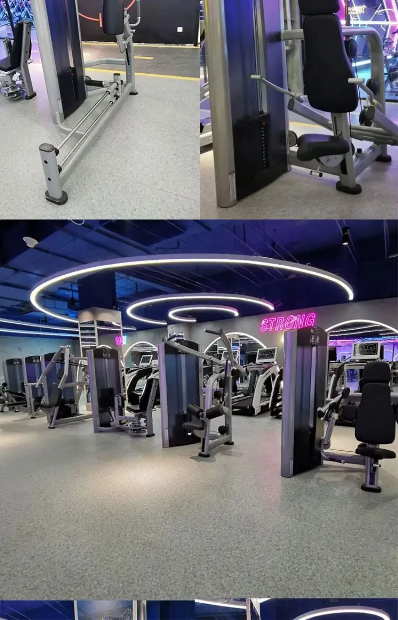 Equipo deportivo de entrenamiento de fuerza, entrenador integrado, estación de gimnasio multi selva 8 para culturismo