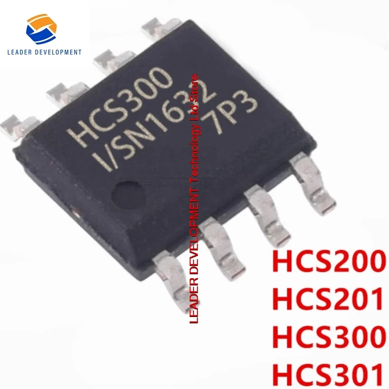 New original HCS300 HCS300-I/SN HCS200 HCS201 HCS301 IC SOP8 Auto remote control chip SOP8 , rolling code encoding chip