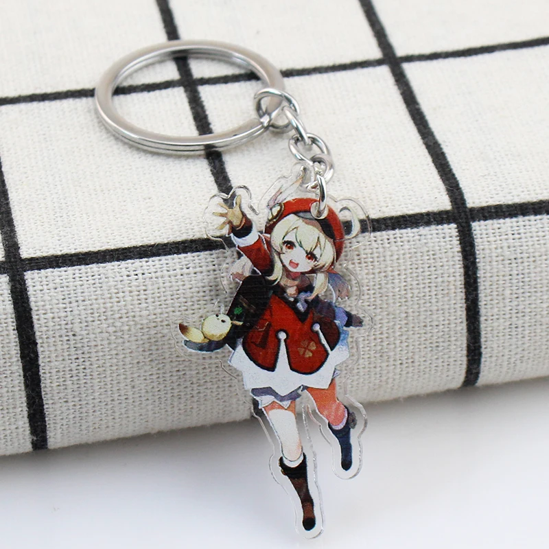 Genshin Impact Exquisite Character Pendant Yae Miko XIAO Arataki Itto Key Chain Small Birthday Present Friend Keychain Purse