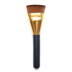 Best Deal  Good Quality Women Professional Cosmetic Flat Contour Brush Face Blend Foudation Powder Makeup Brush 1PC