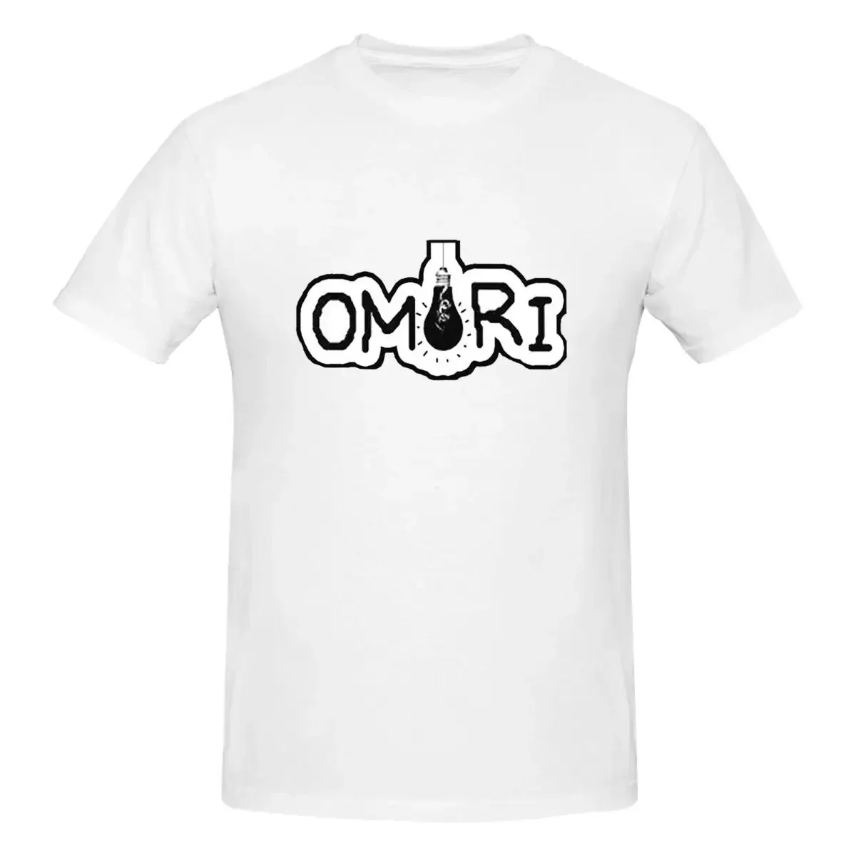 Omori Game Basil Mari Kel Aubrey (1) 100% Cotton T-shirt Unisex Oversized T Shirts Men Round Neck Short Sleeve S-6XL