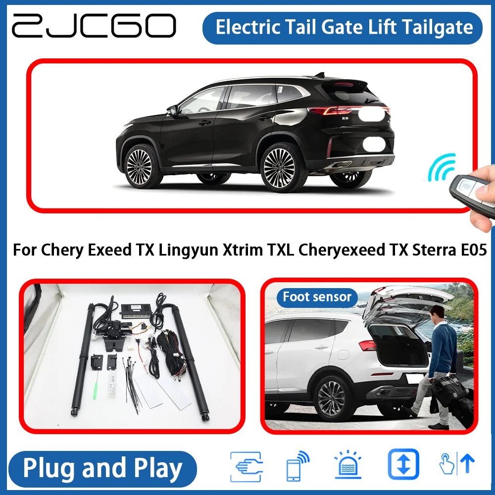 

for Chery Exeed TX Lingyun Xtrim TXL Cheryexeed TX Sterra E05 Automatic Powered Tailgate Power Liftgate Electric Tail Gate Lift