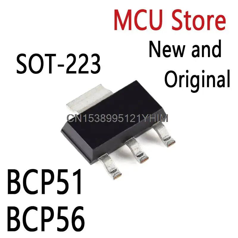 10PCS New and Original BCP56T1G SOT-223 SOT BCP51-16 BCP52-16 BCP53-16 BCP53T1G BCP56 BCP51 BCP52 BCP53 BCP54 BCP5616TA BCP55