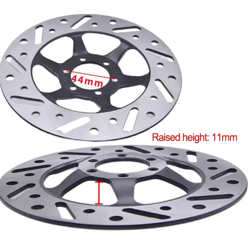 160mm 3.0MM Disc Brake 6 Hole Ebike Electric Vehicles Scooters Raised 3MM Thickened Disc Electric Bike Scooters Part