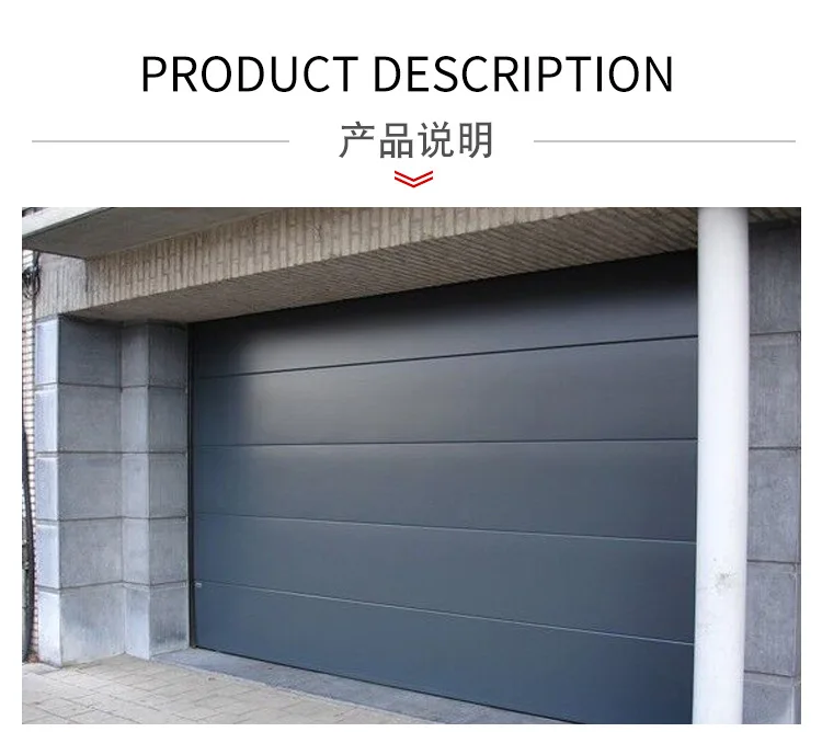 

Color steel plate industrial electric lifting door steel vertical sliding door