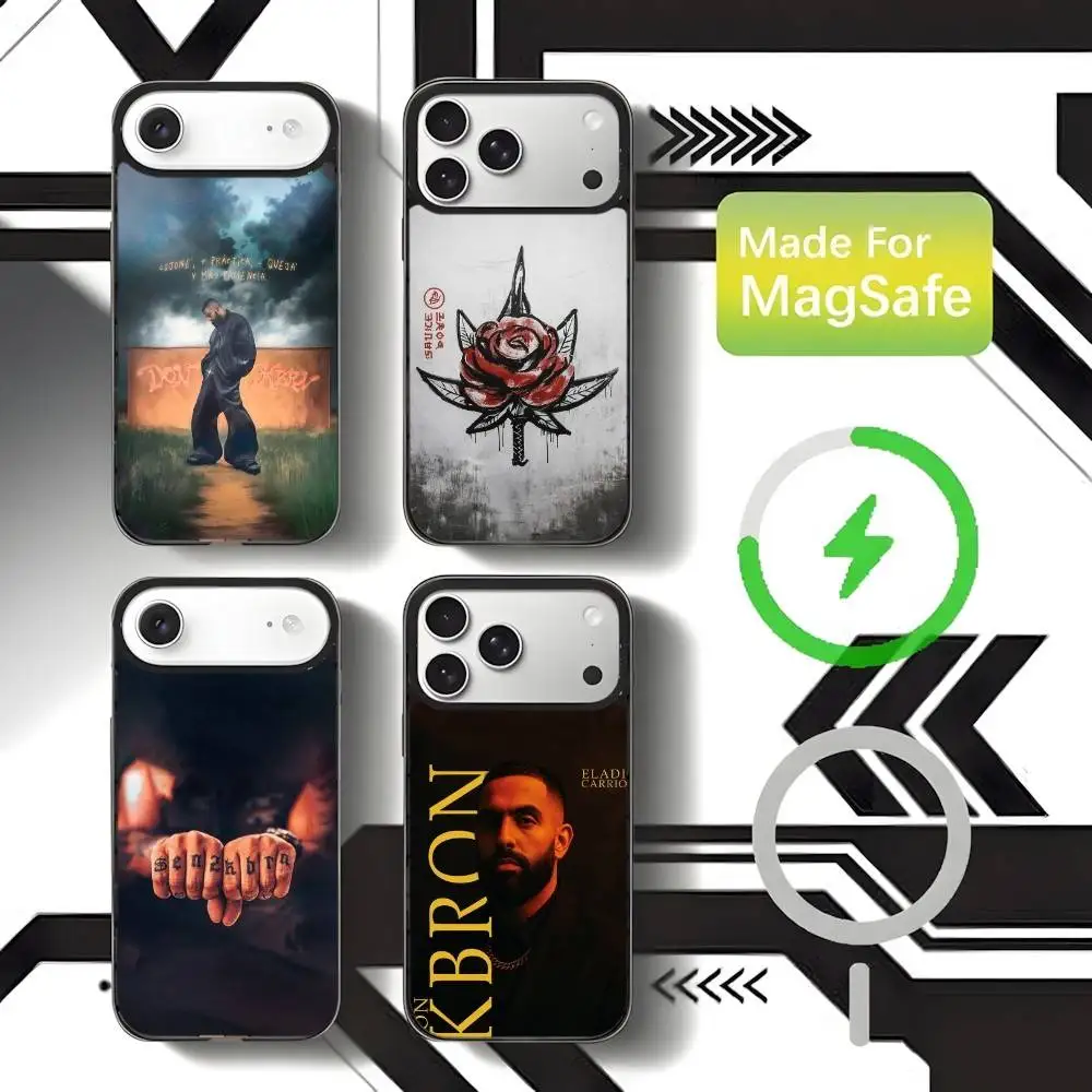 

Eladio C-Carrion DON KBRN Phone Case For iPhone 17,16,15,14,13,12,11,Pro,Max,Plus,Mini,SE4,E Magnetic Magsafe Wireless Charging