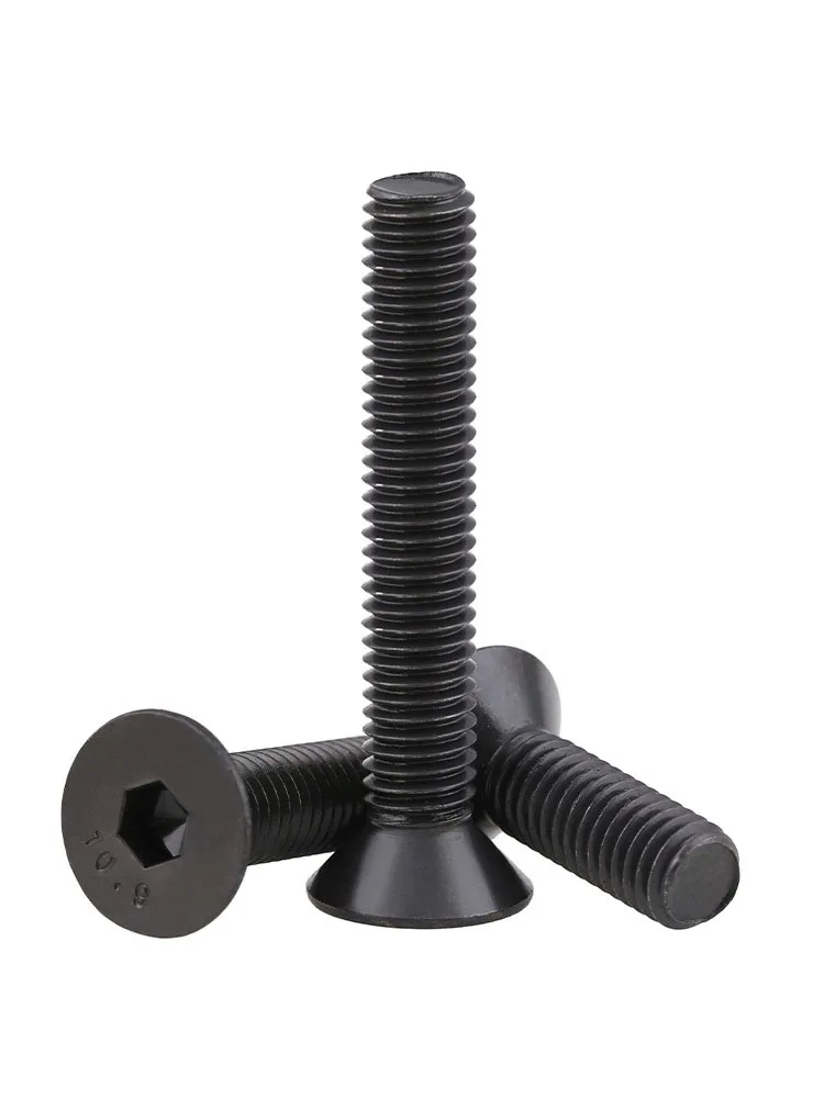 M8 M10 M12 M16 M20 10.9 Grade High-strength Countersunk Hex Socket Screw Flat Head Hexagon Socket Screw Bolt
