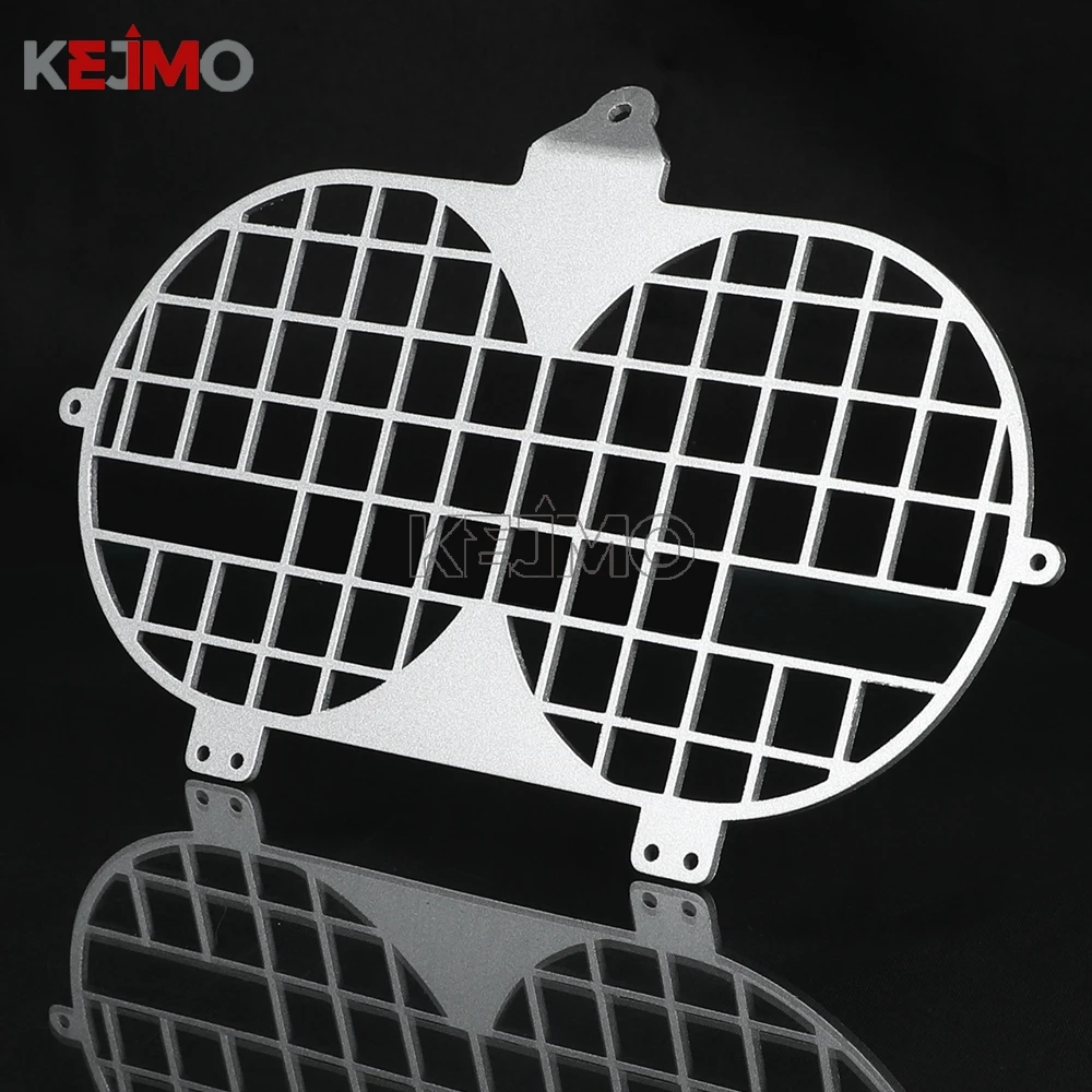 Para Honda XRV750 Africa Twin 1997-1998-1999-2000-2001-2002 Protector de parrilla de luz de cabeza XRV 750 Protector de cubierta de faro de motocicleta
