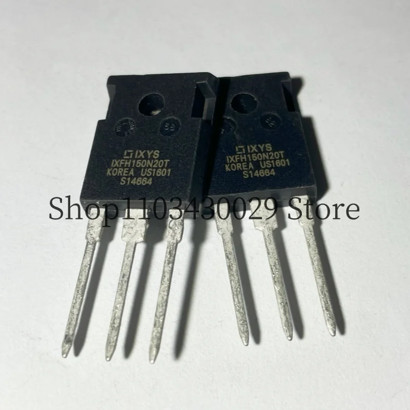 10Pcs New & Original IXFH150N20T TO-247 150A 200V Power MOSFET Transistor