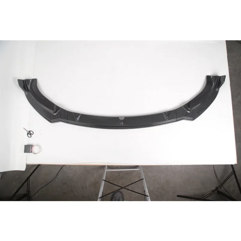 Front Bumper Lip Chin For Tesla Model 3 Y Body Kit Spoiler Deflector Tuning Lower Diffuser Protector ABS Modified M3 Accessories