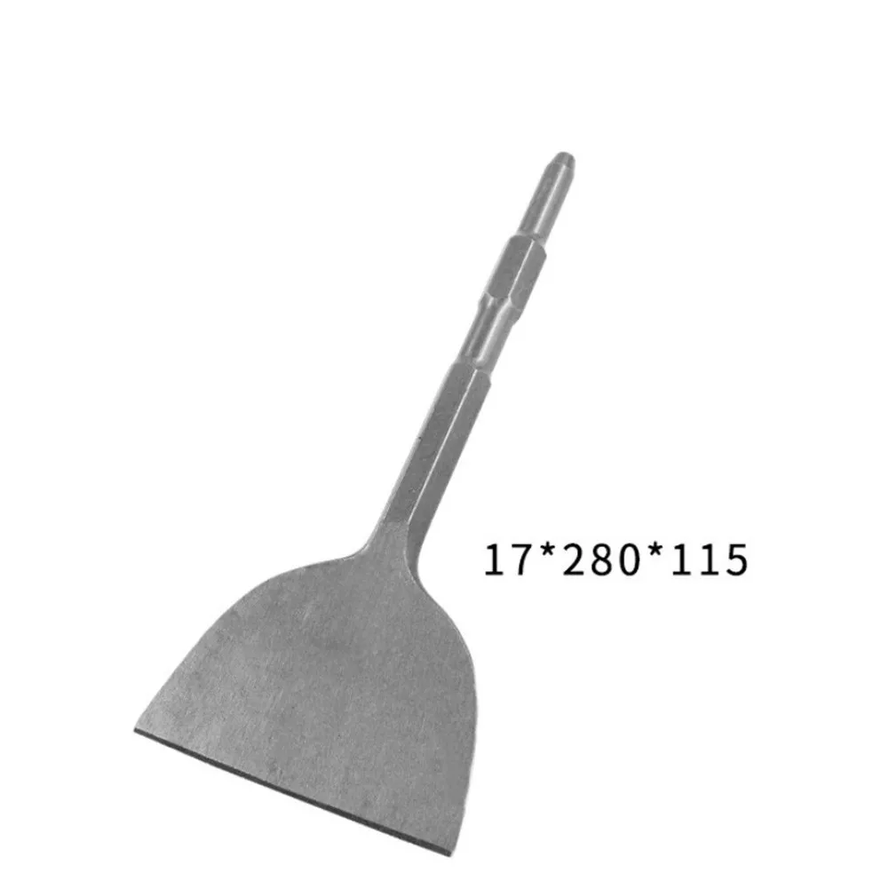 High Temperature Quenched Steel Wide for sds Electric Hammer Chisels Flat & V Type for tile Chisel Hex Hand Wide Chisel