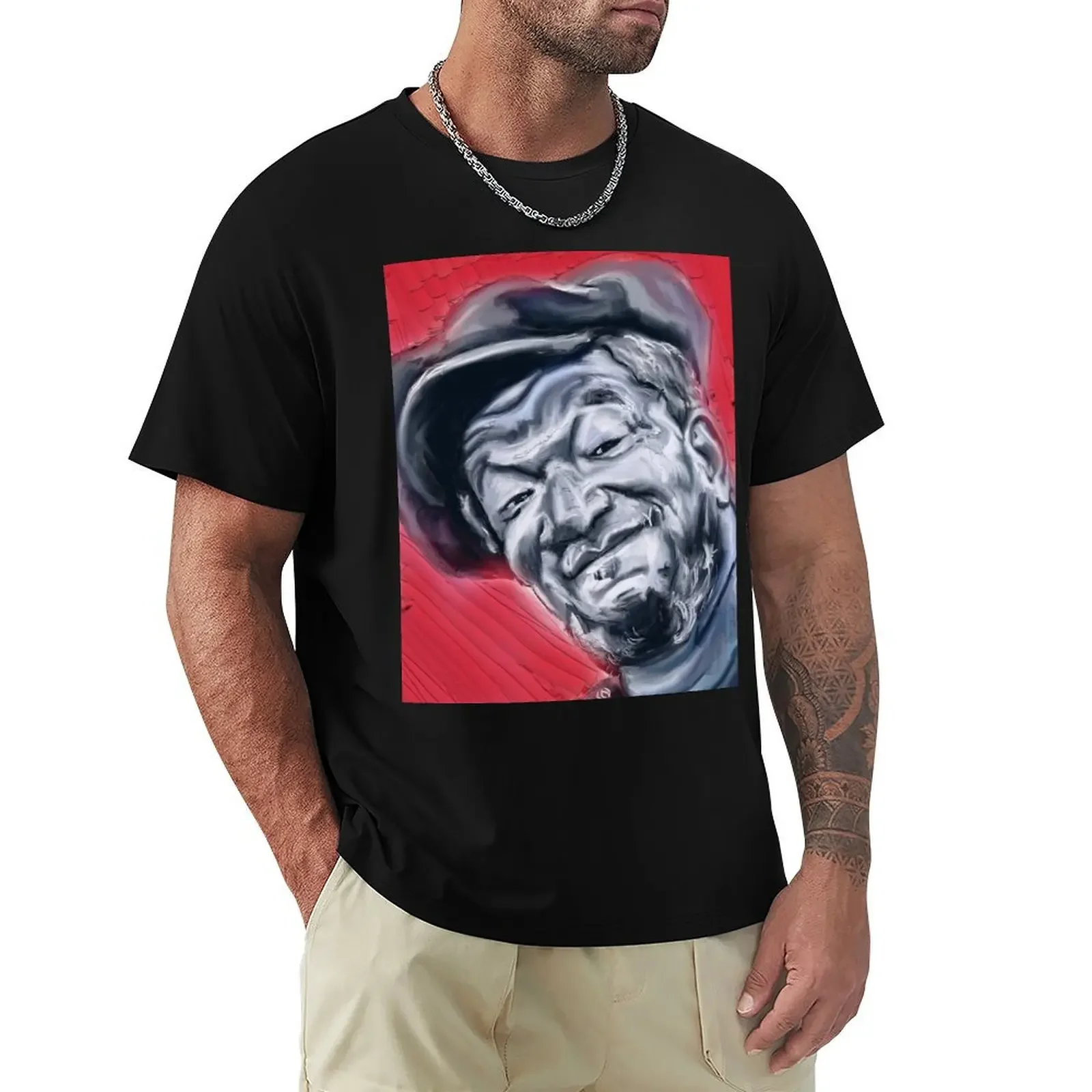 

Redd Foxx T-Shirt anime clothes korean fashion vintage funny t shirts for men