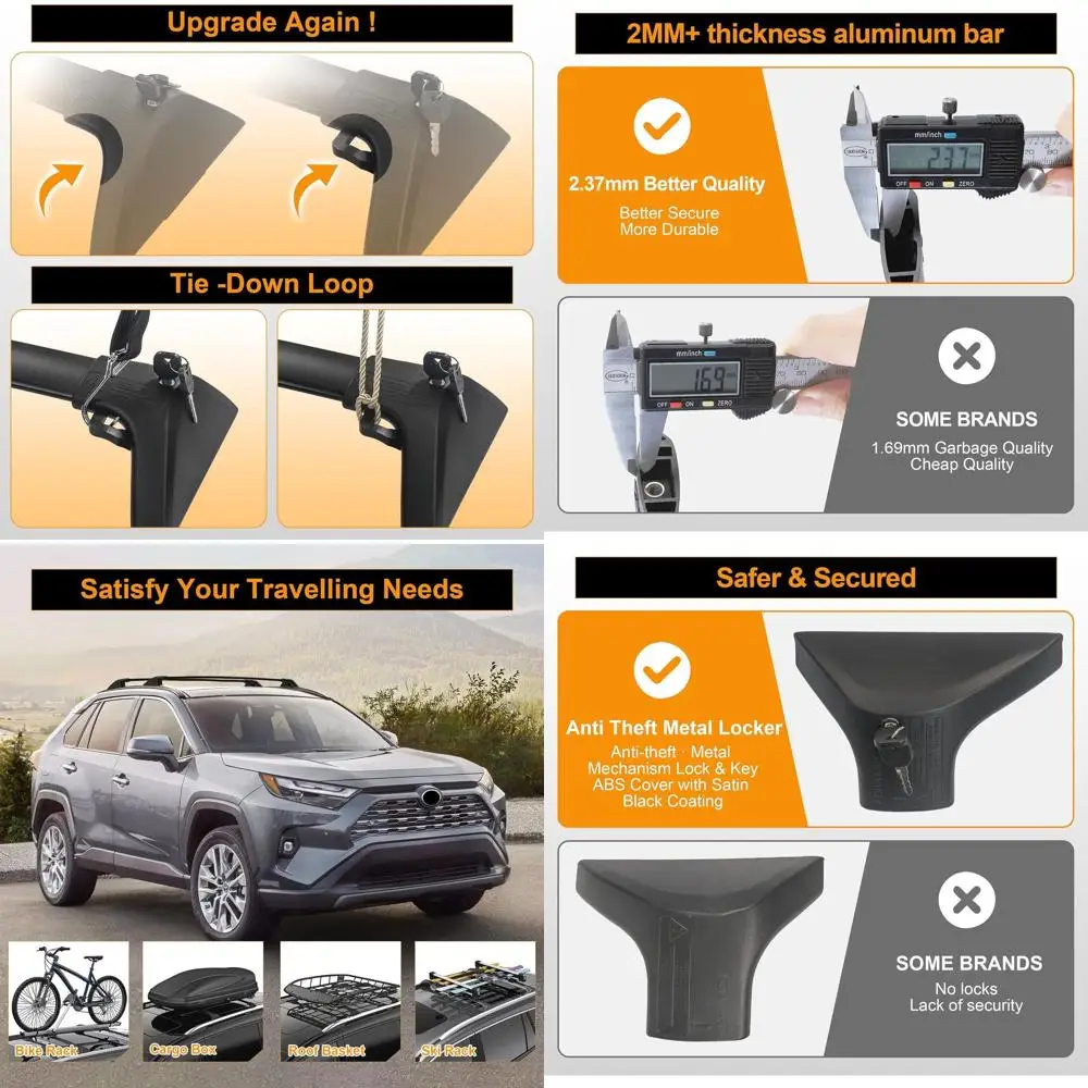 Aluminum Crossbars …