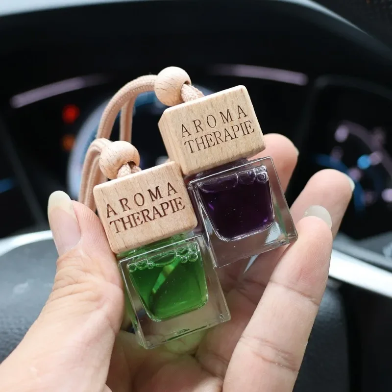 Car Air Outlet Hanging Perfume Pendant Fragrance Air Freshener Cologne/ Lavender Perfume Diffuser Aromatherapy Decor Accessorie