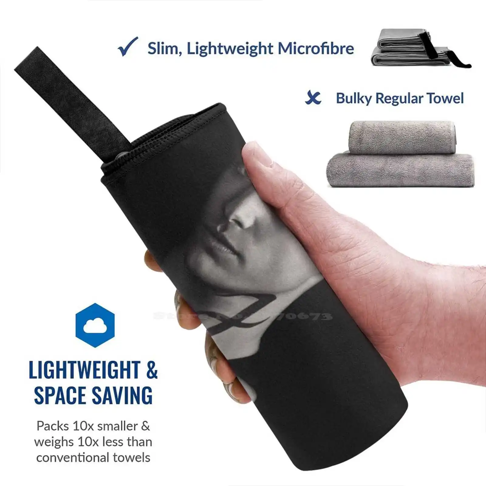 Alec Lightwood S2 Soft Bath Towel Washcloth Outdoor Shadowhunters Season 2 Shadowhunters Season 1 Shadowhunters S2 view 2