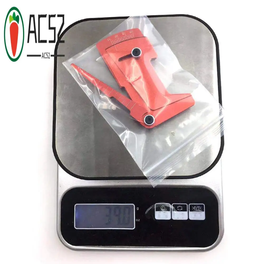AC52-1 Pcs Metal Camber Gauge&Ride Height Gauge Tool/Ruler For Adjusting Height And Wheel Rim Camber RC Model Car HSP