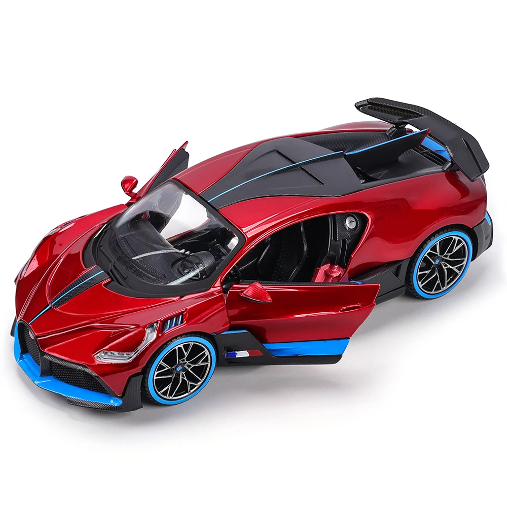 Maisto 1:24 Bugatti Chiron divo Chiron simulation alloy car model crafts decoration collection toy tools gift