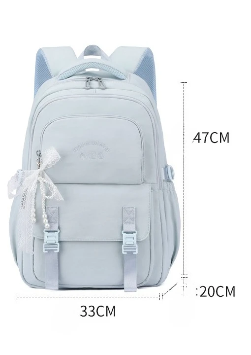 forgirls back toschool bags concise backpackforkidsschoolbagLightanddurable Highqualitylargecapacitygoodclassificationandstorage