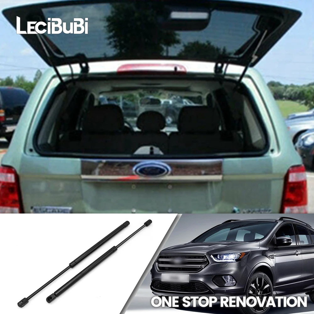 For Ford Escape 2008-2012 2pcs Rear Trunk Tailgate Strut Boot Lift Support Bars Car Rear Windows Gas Dampers Rod Accessories