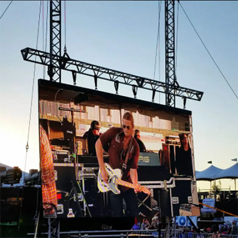 Custom P1.53-P6 LED Display Module 320x160mm Outdoor Indoor Advertising Video Screen