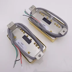 Guitar Pickups 498R/498T Alnico V Humbucker Pickup Set 4Conductor for Electric Guitar Replacement Parts