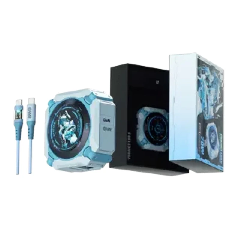 

Flash charging fast charging head Mecha charger 70W ambient light typec mobile phone notebook