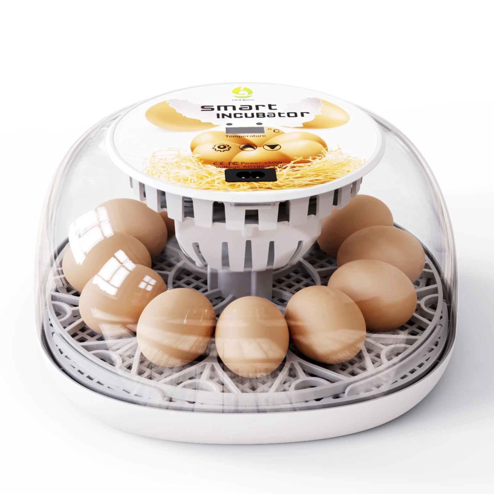 Incubator Automatic Egg Turning and Humidity Control Multifunctional Egg Tray for Hatching Eggs