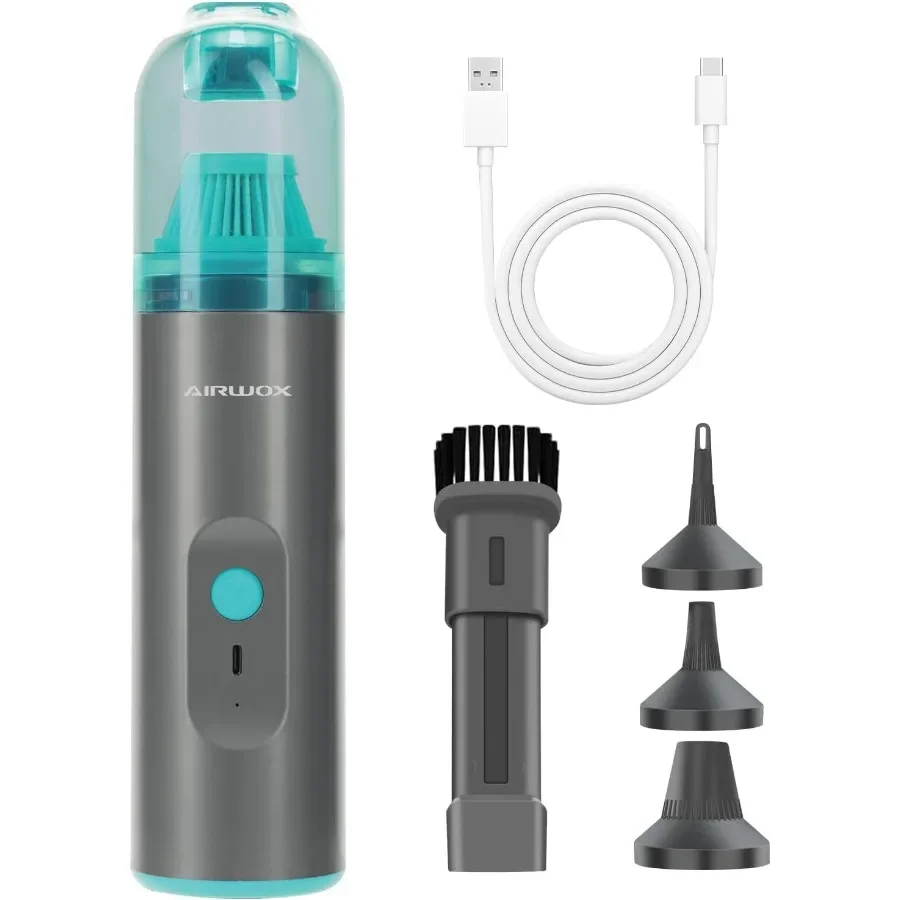 

Беспроводной ручной пылесос, мощный автомобильный пылесос 13000 Па с бесщеточным двигателем и аксессуарами для воздуходувки, для домашнего и автомобильного использования