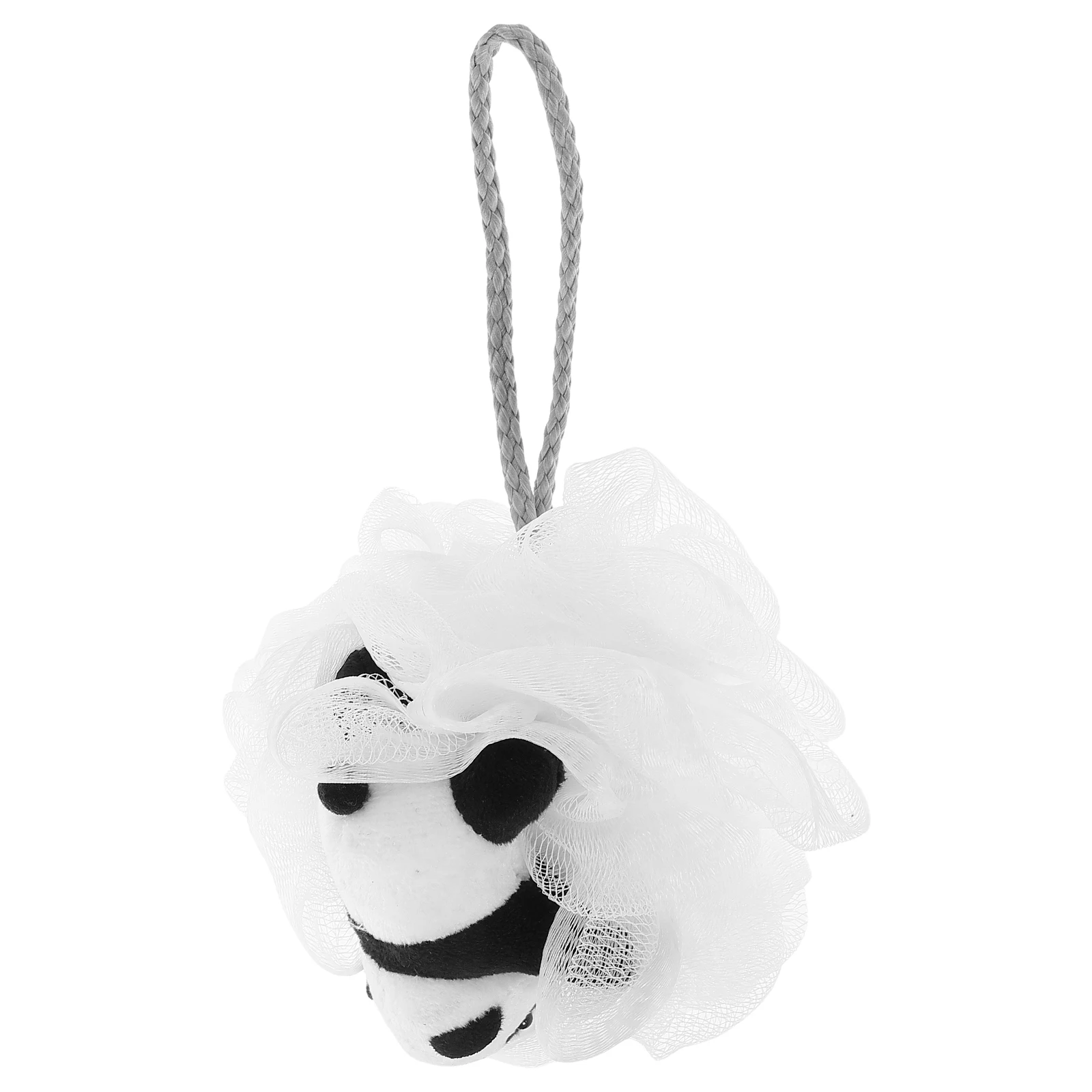 

Cute Panda Bath Flower for Baby Kids Washcloths Soft Body Scrub Sponge Travel Loofah Toddler Wash Mitts Shower Poufs Fresh