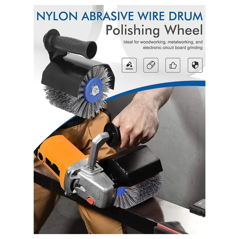 

A38Q-Multifunctional Angle Grinder Attachment With Sanding Wheel Burnishing Polishing Machine Parts Power Tool Parts