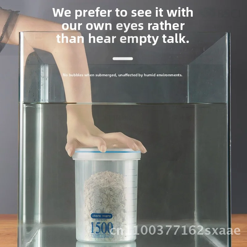 

Герметичная банка для хранения, молочный порошок, холодильник, сохранение свежести продуктов питания, зерновые хлопья, влагостойкая круглая бутылка, синий, красный, маленький, средний