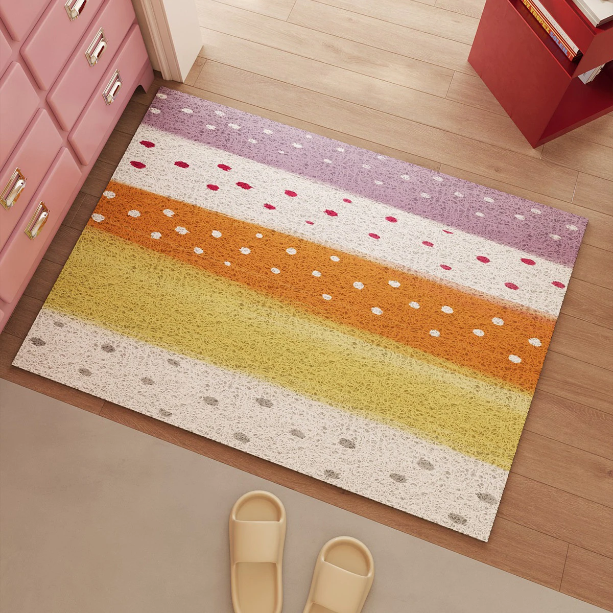 

Entrance Door Mat Colorful Creative Design Carpet Home Decoration Rug Non-slip Washable Entryway Doormat Tapete Entrada De Casa