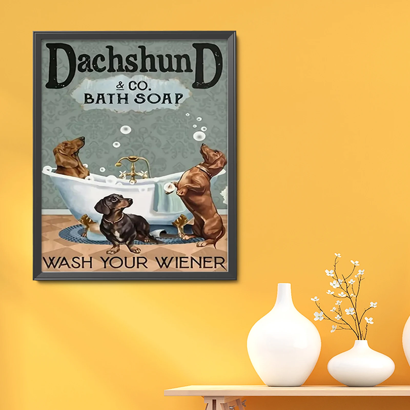Cross Stitch Stamped Kits Beginners - Dog Full 11CT 3 Strands DIY