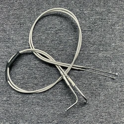 Weaving Steel Wires Throttle Cable case for Harley Davidson Sportster XL1200 883 Dyna Road King Electra Glide