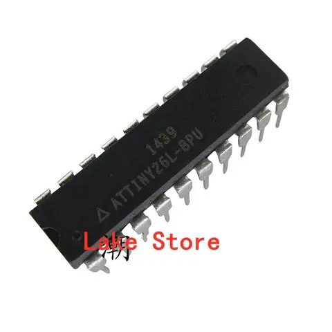 free shipping ATTINY26L-8PU DIP-20 ATTINY26L-8 DIP20 ATTINY26L ATTINY26 26L-8PU original novo