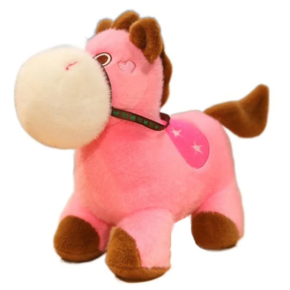 

Mascot Dolls 2026 Horse Plush Doll Good Luck Cute Lucky Horse Plush Toys Fluffy Creative Zodiac Pony Figurine Year of Horse