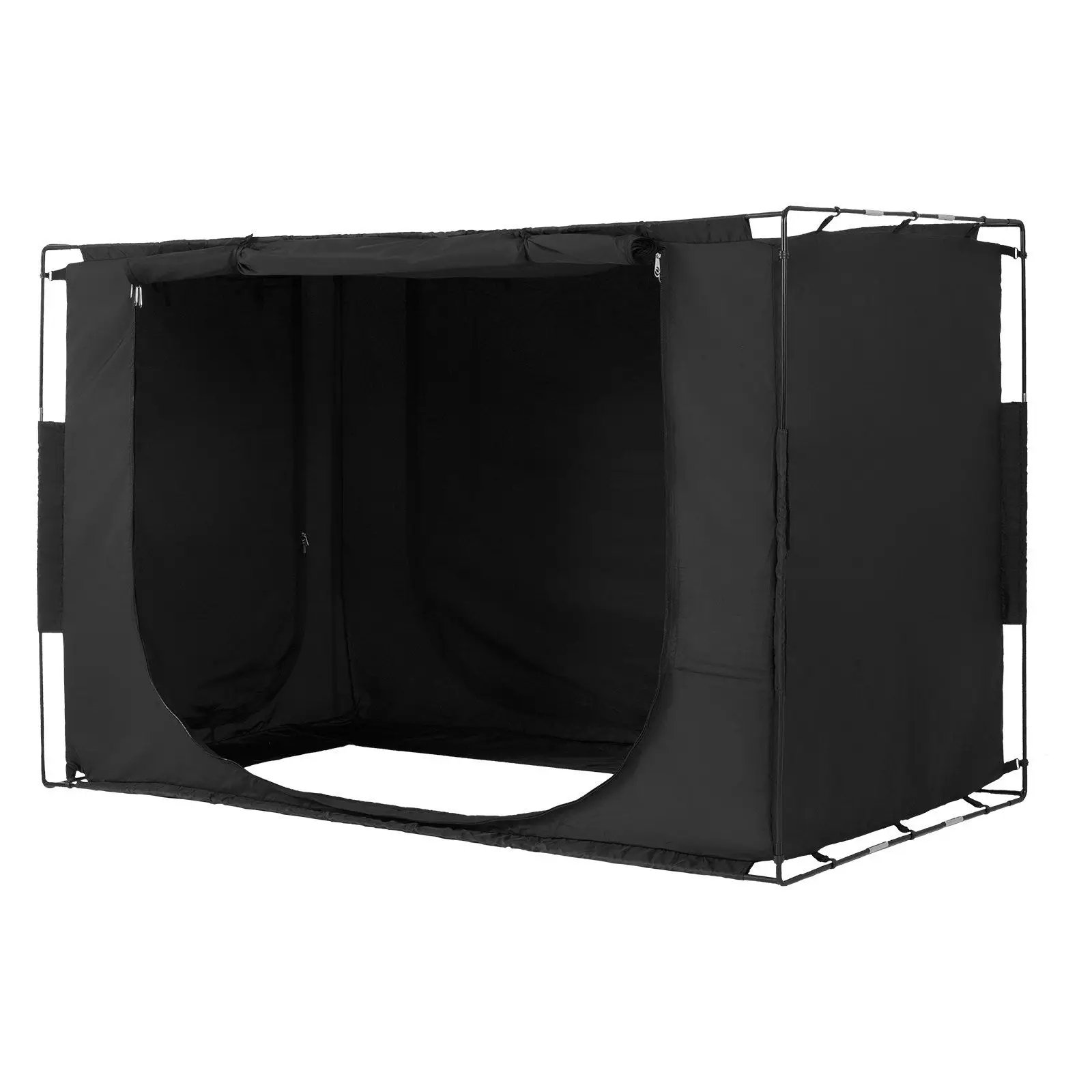 

VEVOR 3 Doors Bed Tent Breathable Tent 70% Blackout with 0.37 in Fiber Poles