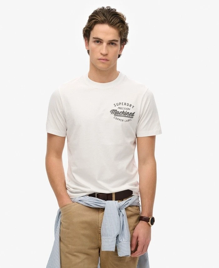 COPPER LABEL Superdry Fashion Casual Brand Graphic T-Shirt Cotton Men Women Streetwear Tee