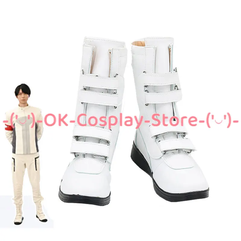 

Fenix Cosplay Shoes Anime KAMEN RIDER REVICE Cosplay Boots Halloween Carnival PU Shoes Cosplay Props Custom Made