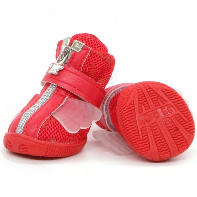 Pet Dog Shoes Anti-slip Sports Shoes Breathable Puppy Boots Outdoor Pets Shoes For Small Dogs Colorful Casual