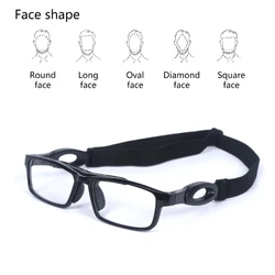 Basketball Glasses Sport Eyewear Football Eye Glasses Anti-Collision Glasses Removable Training Goggles Cycling Glasses