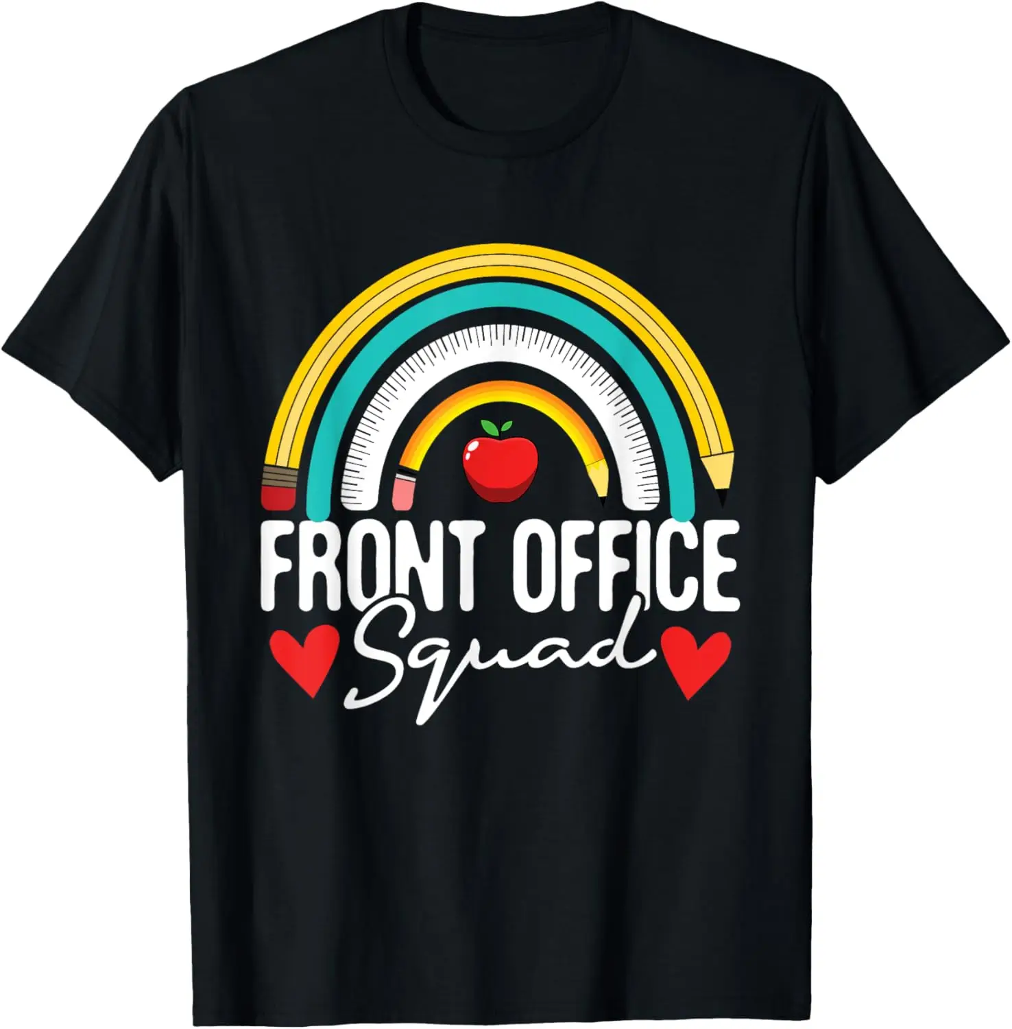 Front Office Squad - School Secretary Administrative Staff T-Shirt