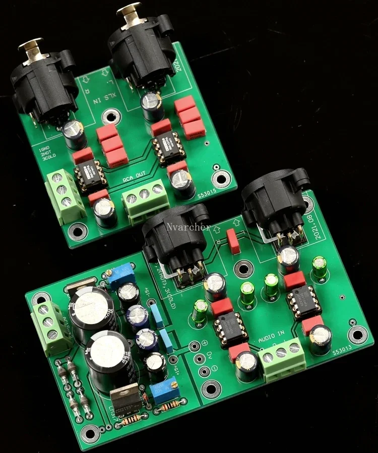 Nvarcher INA137PA Dual-channel Balanced To Single-ended Finished Board
