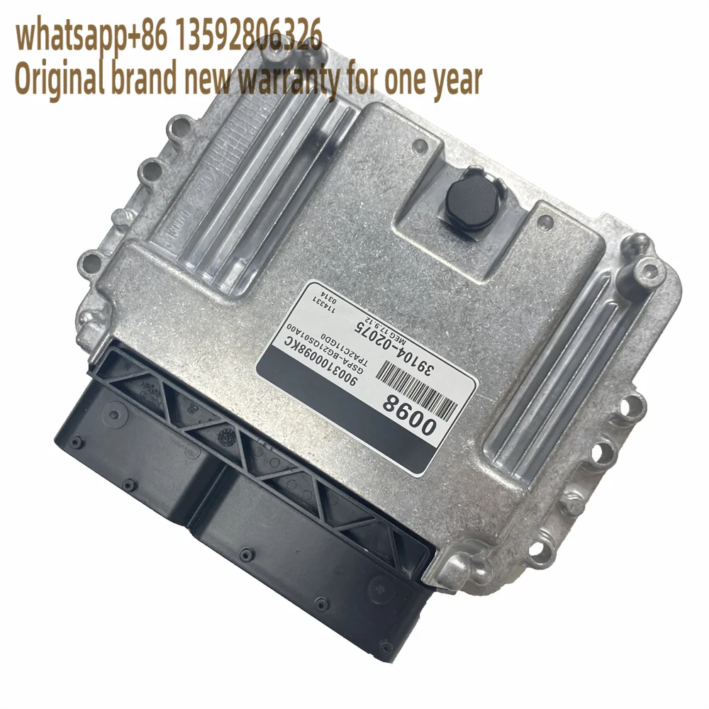 

39104-02075 0098 Ecu Original Engine Board Electronic Control Unit Fit For Hyundai-MEG17.9.12