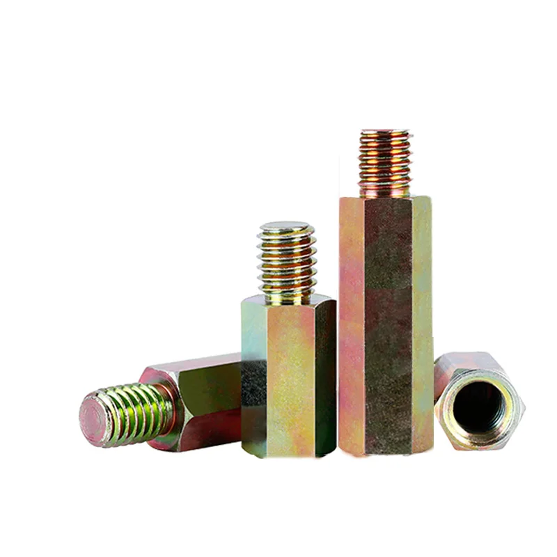 M5 M6 M8  Carbon Steel  Standoff Male Female Hex Board Spacing Screw Column Pillars Spacers Bolt PCB Support