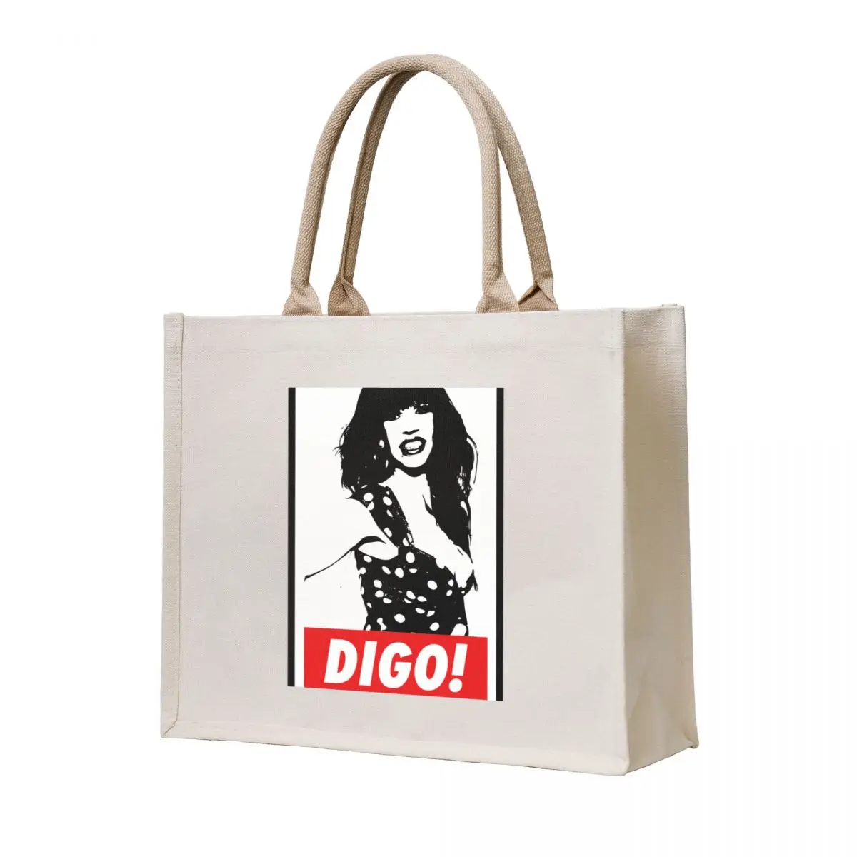 

Digo, Cristina La Veneno Tote Bag handbag eco pack Canvas bag for women